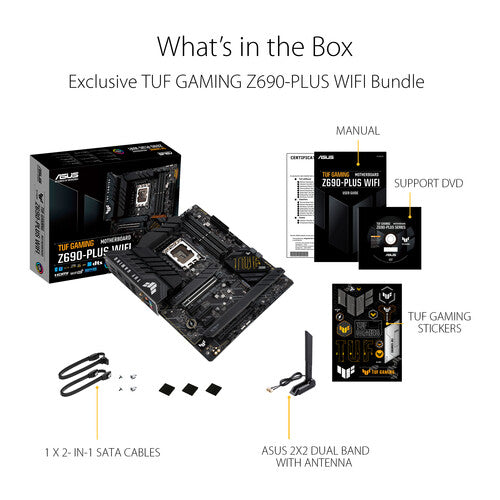 Asus TUF GAMING Z690-PLUS WIFI LGA 1700 ATX Motherboard