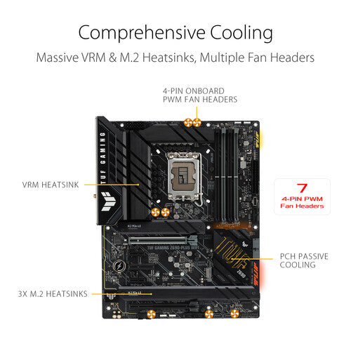 Asus TUF GAMING Z690-PLUS WIFI LGA 1700 ATX Motherboard