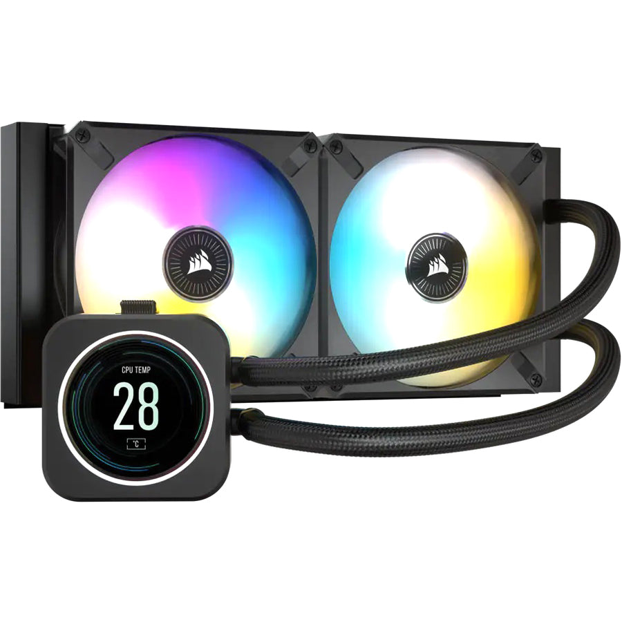 Corsair iCUE H100i ELITE LCD Display 240mm Liquid CPU Cooler