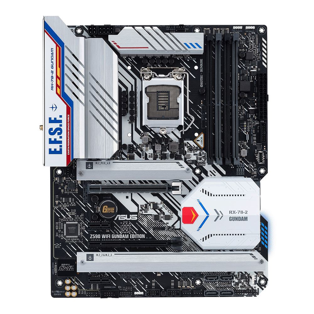 Asus Motherboard Z590 WIFI GUNDAM EDITION Z590 LGA1200 PCIE ATX