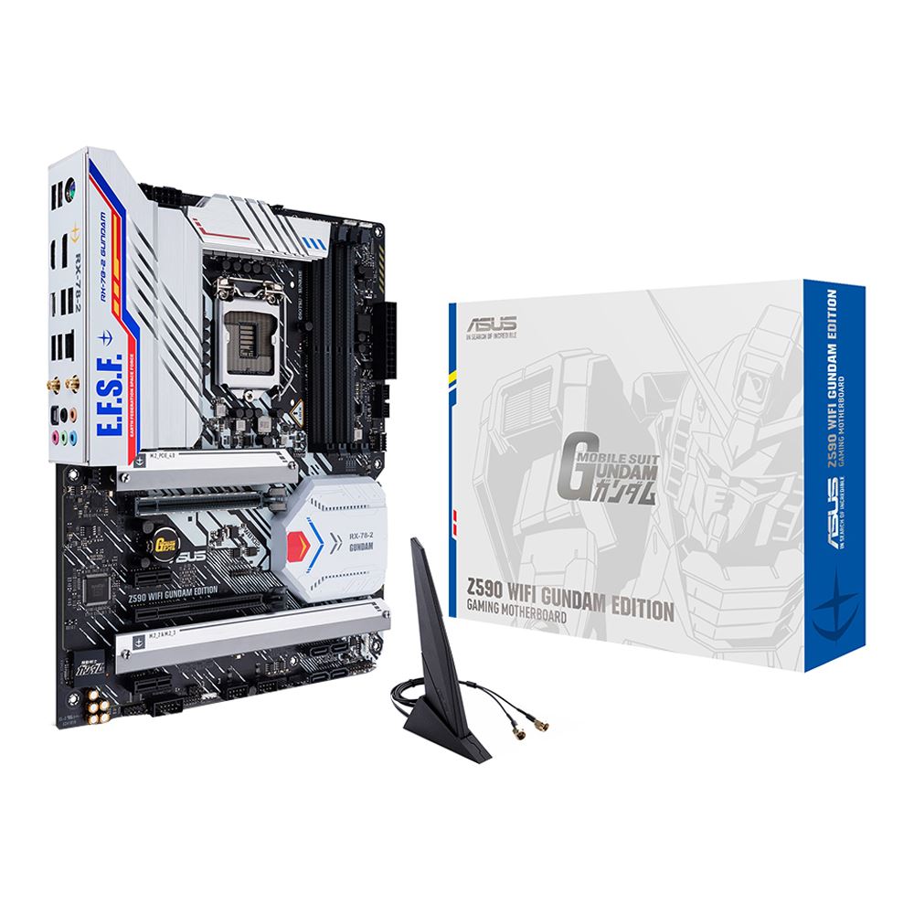 Asus Motherboard Z590 WIFI GUNDAM EDITION Z590 LGA1200 PCIE ATX