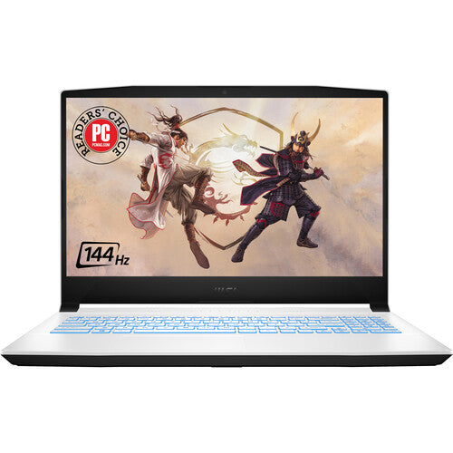 MSI 15.6" Sword 15 Gaming Laptop (i7-11800H, RTX 3050Ti, 8GB, 512GB SSD, Windows 11 Home, White)