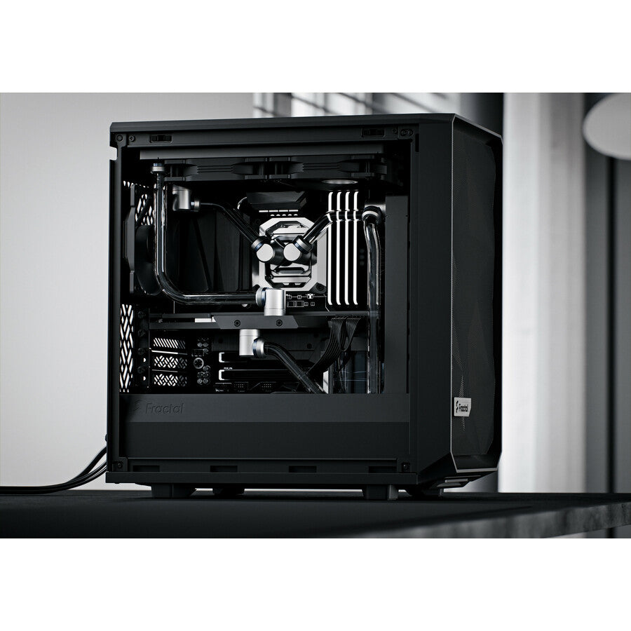 Fractal Design Meshify 2 Mini TG mATX High-Airflow Computer Case (Black)