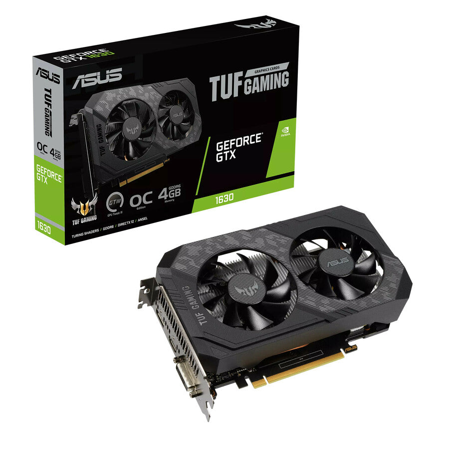 Asus TUF Gaming GeForce GTX 1630 OC Edition 4GB GDDR6 Graphics Card