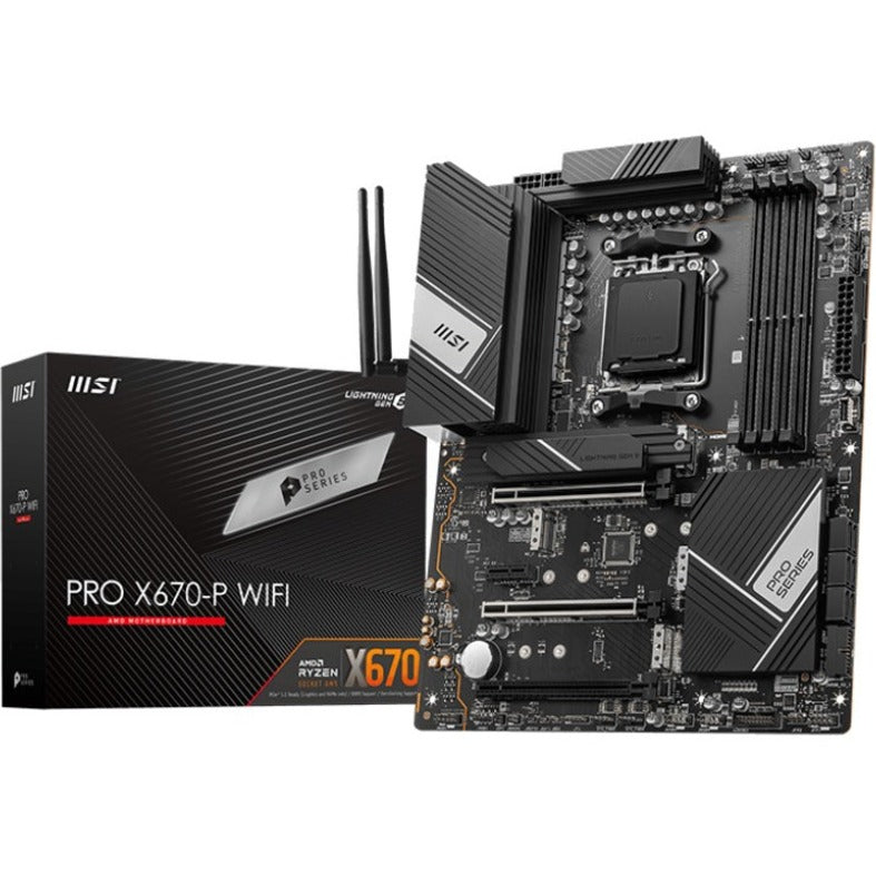 MSI PRO X670-P WIFI Desktop Motherboard