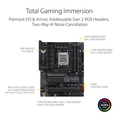 Asus TUF GAMING X670E-PLUS WIFI ATX Motherboard