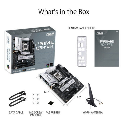 Asus Prime X670-P WIFI ATX Motherboard