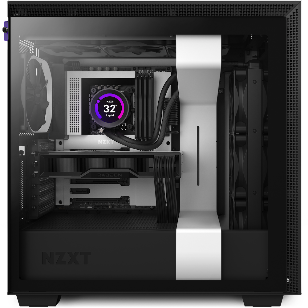 NZXT Motherboard N7-Z69XT-W1 Z690 LGA1700 128GB DDR4 PCIE HDMI-USB ATX (White)