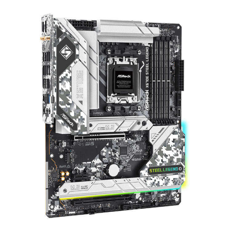 ASRock X670E Steel Legend AM5 DDR5 ATX Motherboard