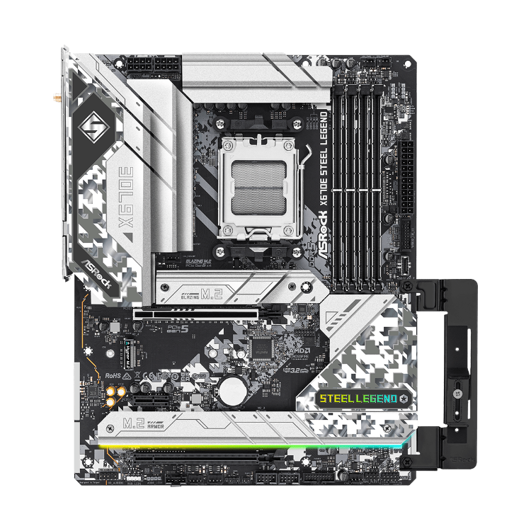 ASRock X670E Steel Legend AM5 DDR5 ATX Motherboard