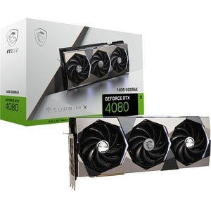 MSI GeForce RTX 4080 Suprim X 16GB GDDR6X Graphics Card