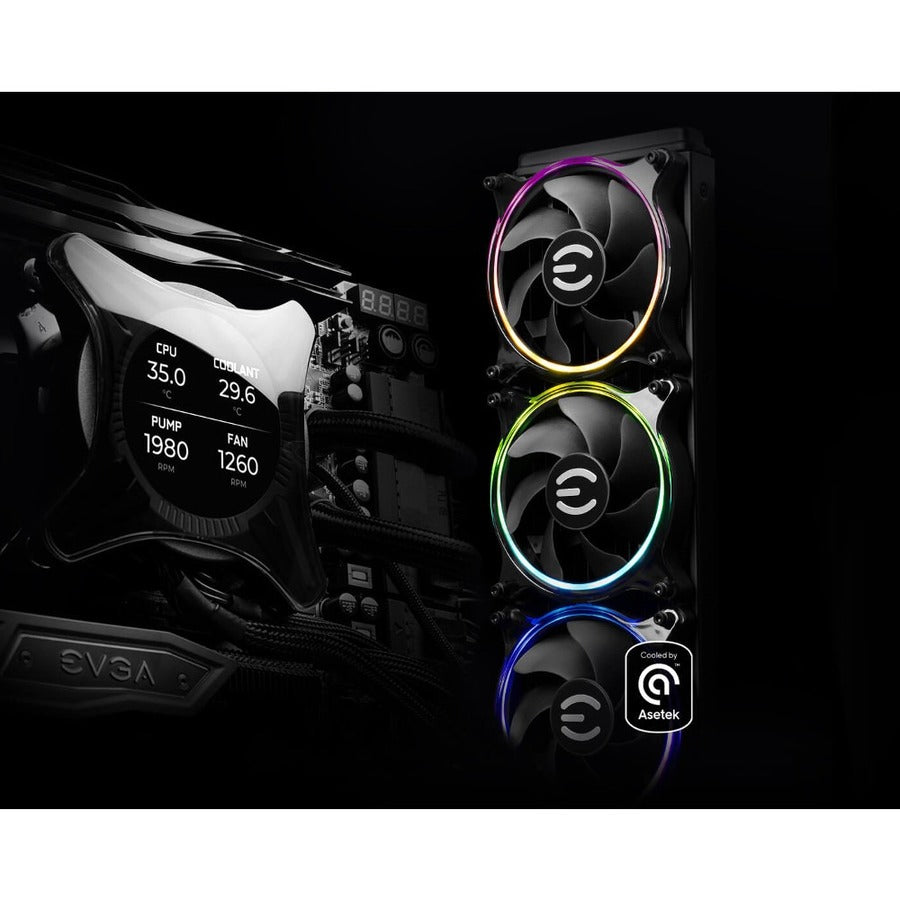 EVGA CLCx 240mm All-in-One LCD CPU Liquid Cooler