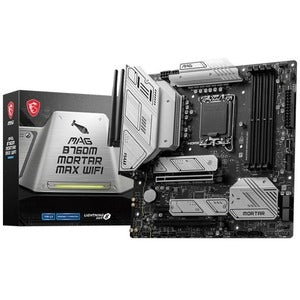 MSI MAG B760M MORTAR MAX WIFI Gaming Desktop Motherboard