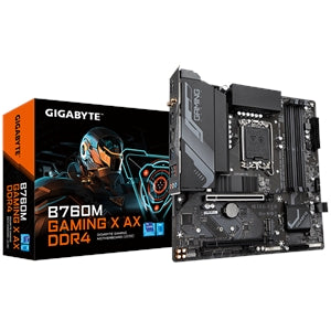 Gigabyte B760M GAMING X AX DDR4 LGA 1700 Intel B760 M-ATX Motherboard