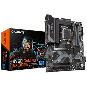 Gigabyte B760 GAMING X AX DDR4 LGA 1700 Intel B760 ATX Motherboard with DDR4