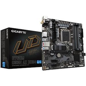 Gigabyte B760M DS3H AX DDR4 LGA 1700 Intel B760 M-ATX Motherboard