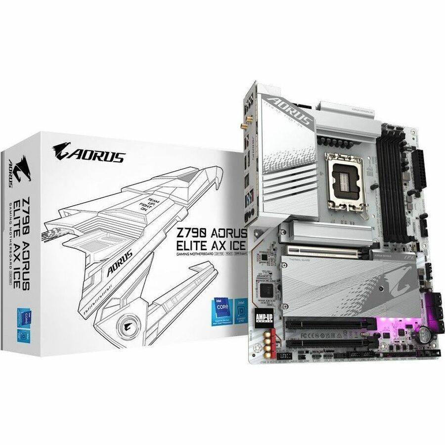 Gigabyte Aorus Z790 ELITE AX ICE Desktop Motherboard