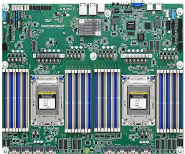 ASRock Rack ROME2D32GM-2T AMD 7002/7003 SP3 Motherboard