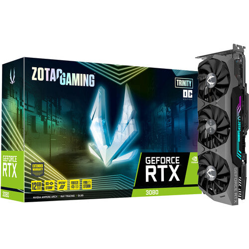 ZOTAC GAMING GeForce RTX 3080 Trinity OC 12GB GDDR6X Graphics Card