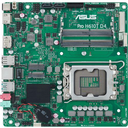 Asus Pro H610T D4-CSM LGA 1700 Mini-ITX Motherboard