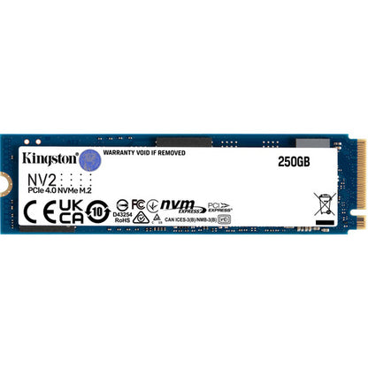 Kingston 250GB NV2 M.2 2280 PCIe 4.0 x4 NVMe SSD