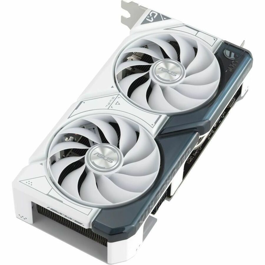 ASUS Dual GeForce RTX 4060 Ti White OC Edition 8GB GDDR6 Graphics Card