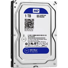 Western Digital HDD WD10EZRZ 1TB Blue SATA 3.5" 64MB Cache Bare