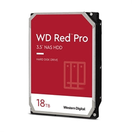 Western Digital Hard Drive WD181KFGX 18TB 3.5" 7200rpm SATA 6Gb/s WD Red Pro BULK