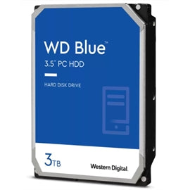 Western Digital Hard Drive WD30EZAZ 3TB SATA 256MB Cache WD Blue Bulk