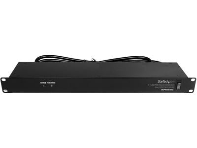 Startech Rackmount Pdu With 8 Outlets With Surge Protection - 1u - Protect Your Equipment