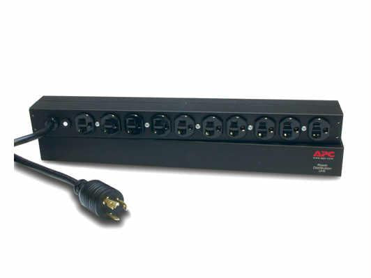 Apc By Schneider Electric Ap9564 - Power Distribution Unit - 1u - 120 V - Nema L5-20p - 10 Nema 5-20r - Bl