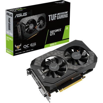 Asus TUF Gaming GeForce GTX 1660 Ti EVO OC 6GB GDDR6 Graphics Card
