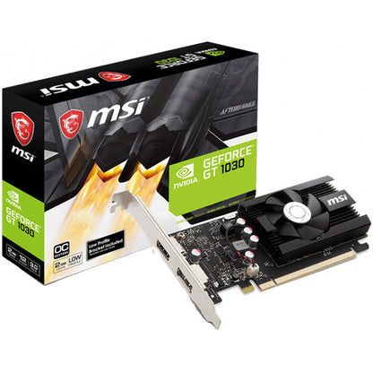 MSI GeForce GT 1030 2GD4 Low-Profile OC Graphics Card