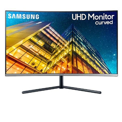 Samsung 31.5" UHD 4K 3840x2160 Curved VA Panel Monitor - Dark Blue Grey