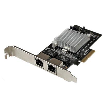 StarTech.com Dual Port PCI Express (PCIe x4) Gigabit Ethernet Server Adapter Network Card - Intel i350 NIC