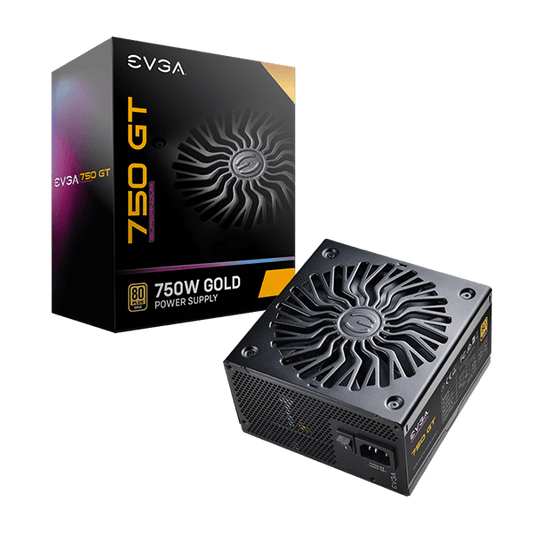 EVGA SuperNOVA 750 GT, 80 Plus Gold 750W, Fully Modular Power Supply