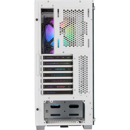 Corsair iCUE 220T RGB Airflow Tempered Glass Mid-Tower White Smart Case