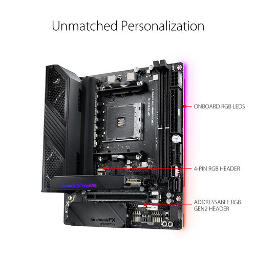 ASUS X570 ROG Crosshair VIII Impact AMD AM4 Mini-DTX Motherboard