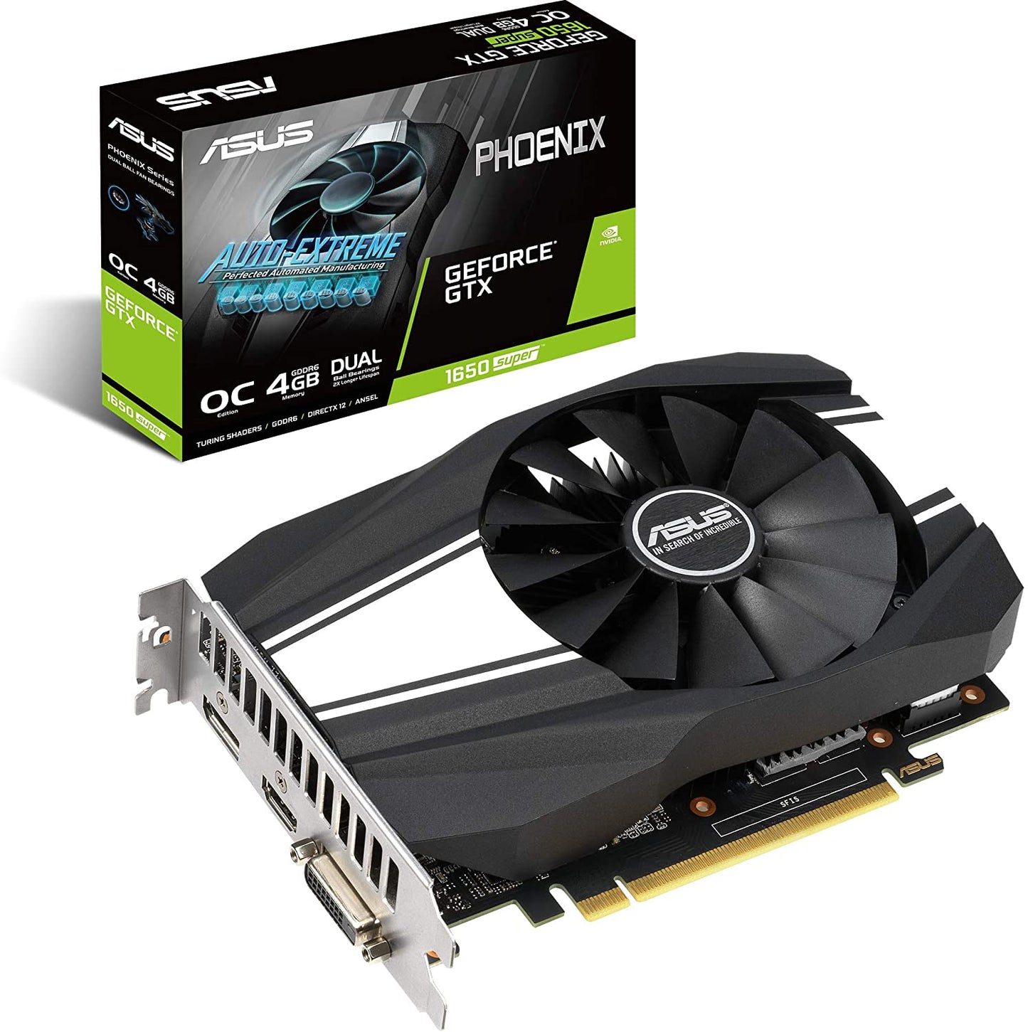 Asus Phoenix GeForce GTX 1650 SUPER OC 4GB GDDR6 Graphics Card