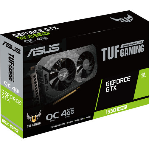 Asus TUF Gaming GeForce GTX 1650 SUPER OC 4GB GDDR6 Graphics Card