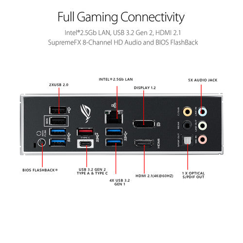 Asus Republic of Gamers STRIX B550-F Gaming AM4 ATX Motherboard