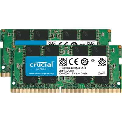 Crucial 32GB Kit (16GBx2) DDR4-2666 SODIMM