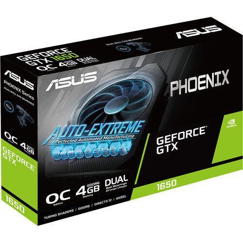 Asus Phoenix GeForce GTX 1650 OC Edition Gaming Graphics Card