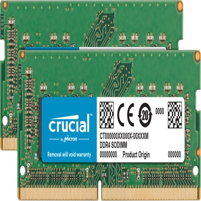 Crucial 32GB Kit (2 x 16GB) DDR4-2666 SODIMM Memory for Mac
