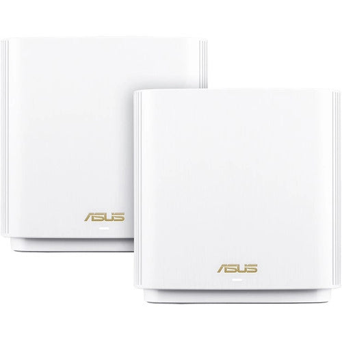 ASUS ZenWiFi XT8 AX6600 Wireless Tri-Band Mesh Wi-Fi System (2-Pack, White)