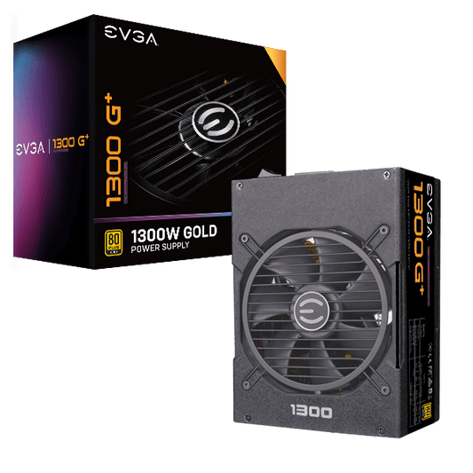 EVGA SuperNOVA 1300 G+, 80+ GOLD 1300W, Fully Modular Power Supply