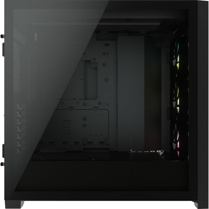 Corsair iCUE 5000X RGB Tempered Glass Mid-Tower Black ATX PC Smart Case