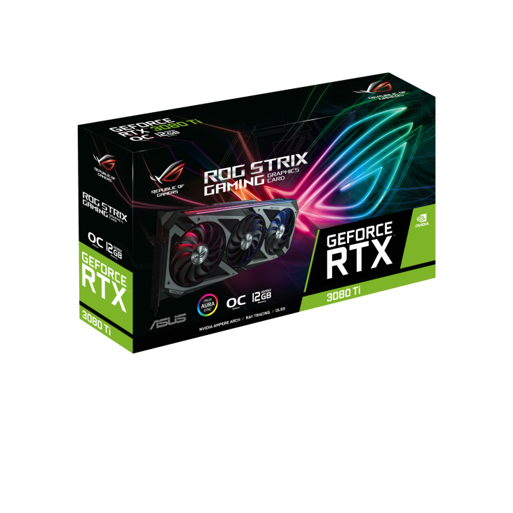 Asus ROG Strix GeForce RTX 3080 Ti OC Edition 12GB GDDR6X Graphics Card