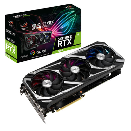 ASUS ROG Strix GeForce RTX 3060 V2 OC 12GB GDDR6 Graphics Card
