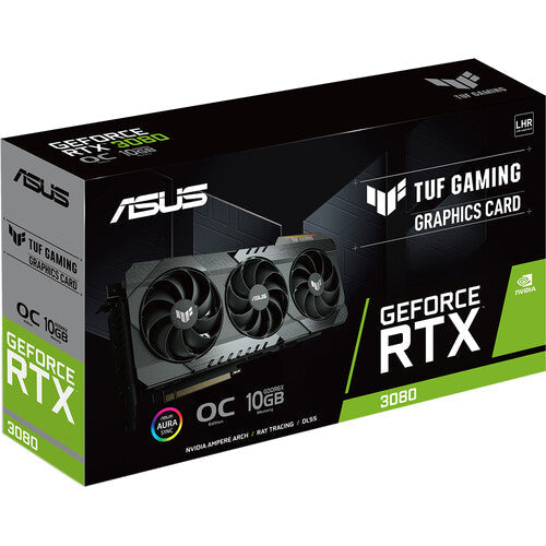 Asus TUF Gaming GeForce RTX 3080 V2 OC 10GB GDDR6X Graphics Card (New- Sealed Ugly Box))